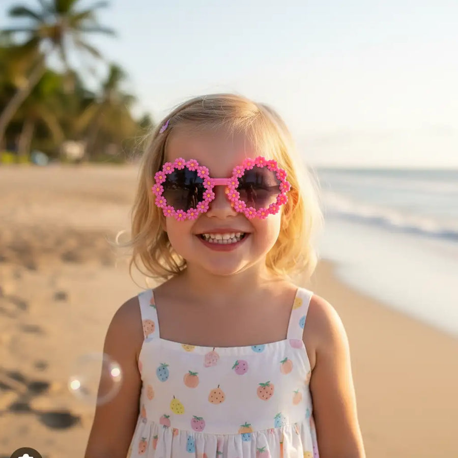 Kids Flower Sunglasses - Lifestyle Shot