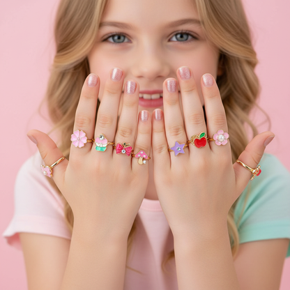 Kids Charm Rings - Lifestyle Shot