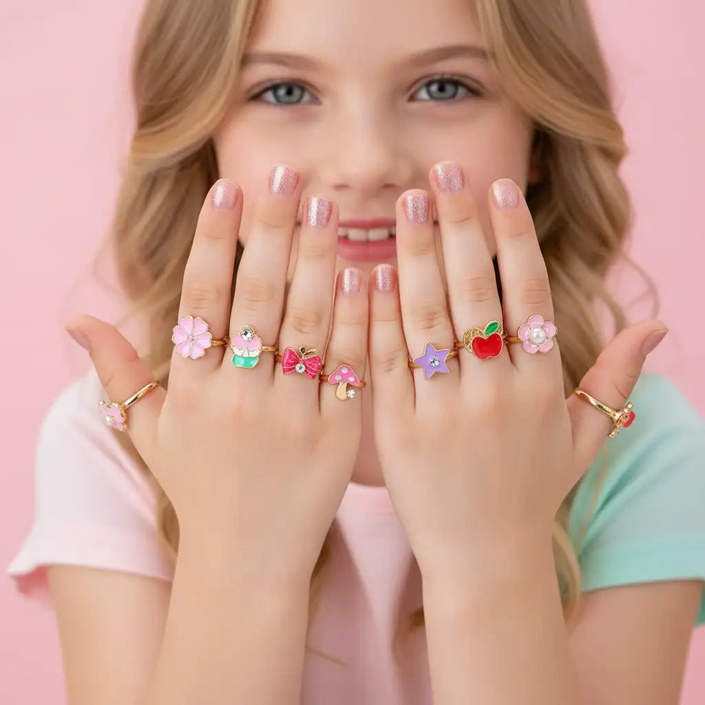 Kids Charm Rings - Lifestyle Shot